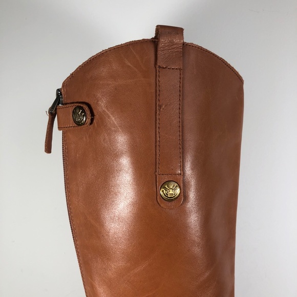 Sam Edelman Tan Leather Knee-High Boots - Picture 12 of 12